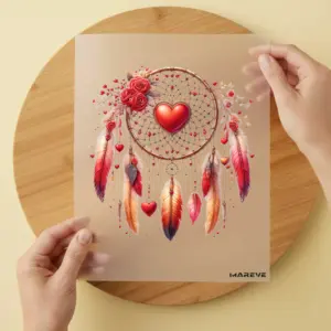 Bügelbild/Sticker - Traumfänger - Heart