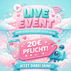 Liveguthaben - Tiktok Live Eventwoche vom 02.03.2026 - 07.03.2026