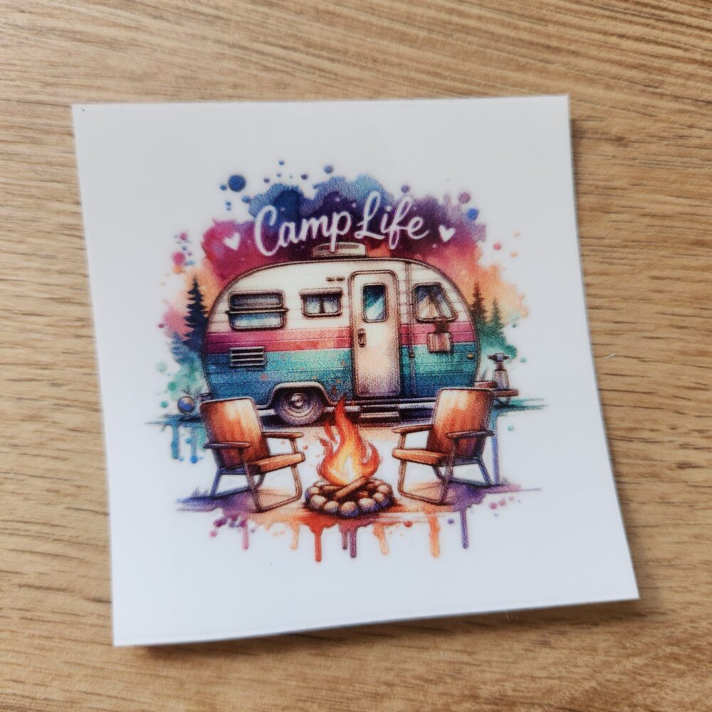 Sticker - Camplife - 5cm