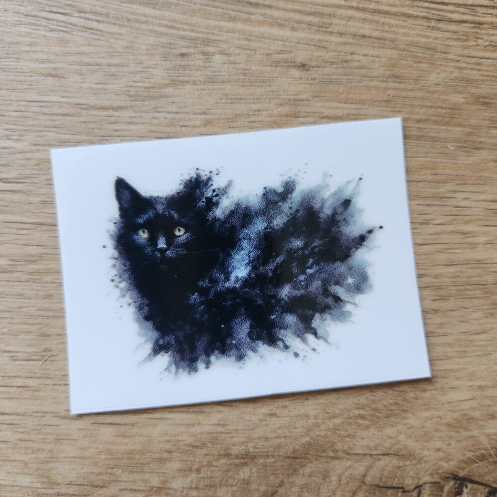 Sticker - Katze Black - 5cm