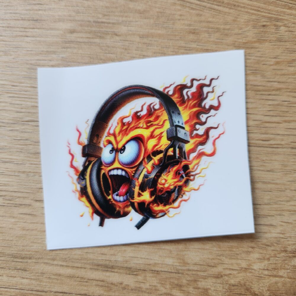 Sticker - Kopfhörer- 5cm