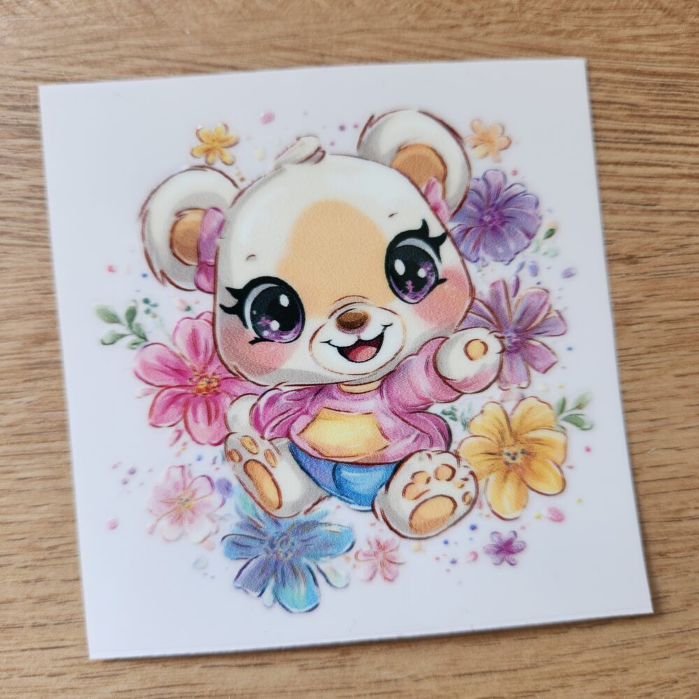 Sticker - Teddy - 7cm