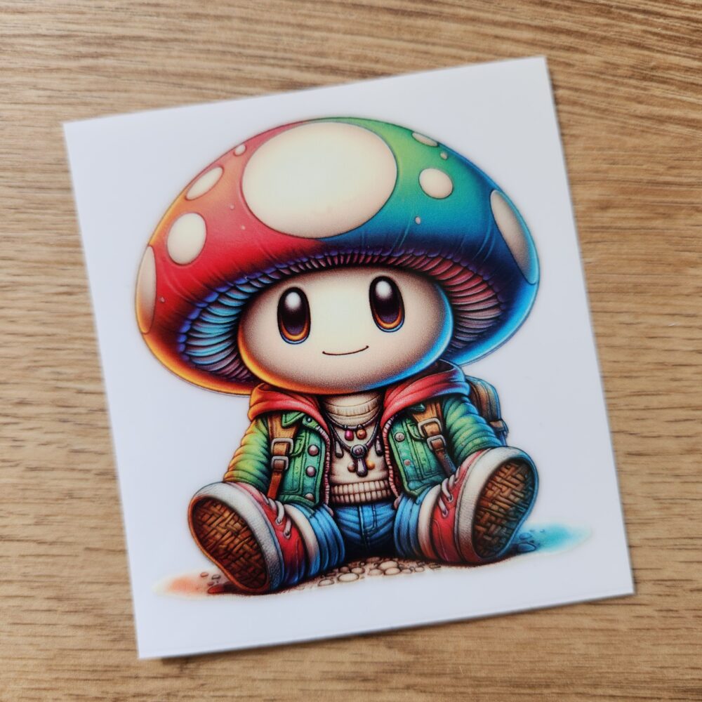 Sticker - Pilz - 7cm