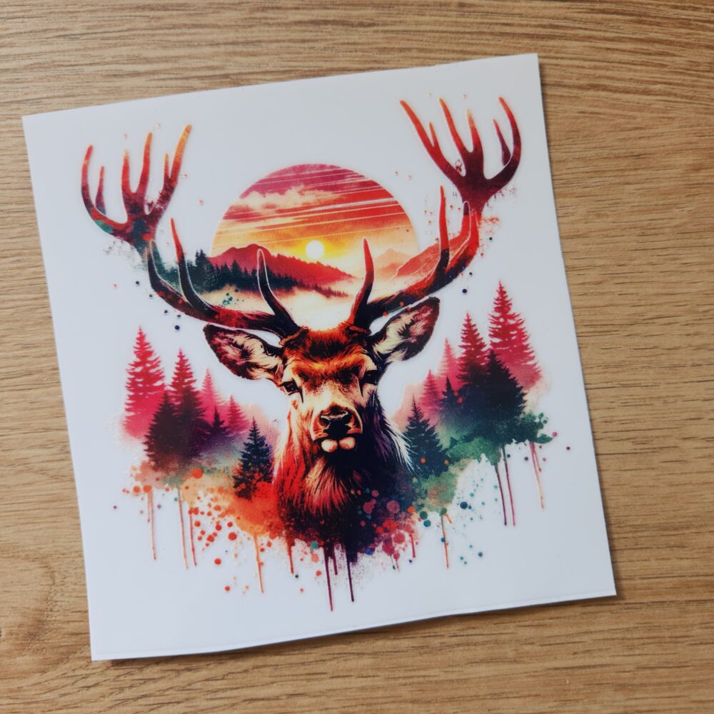Sticker- Hirsch - 10cm