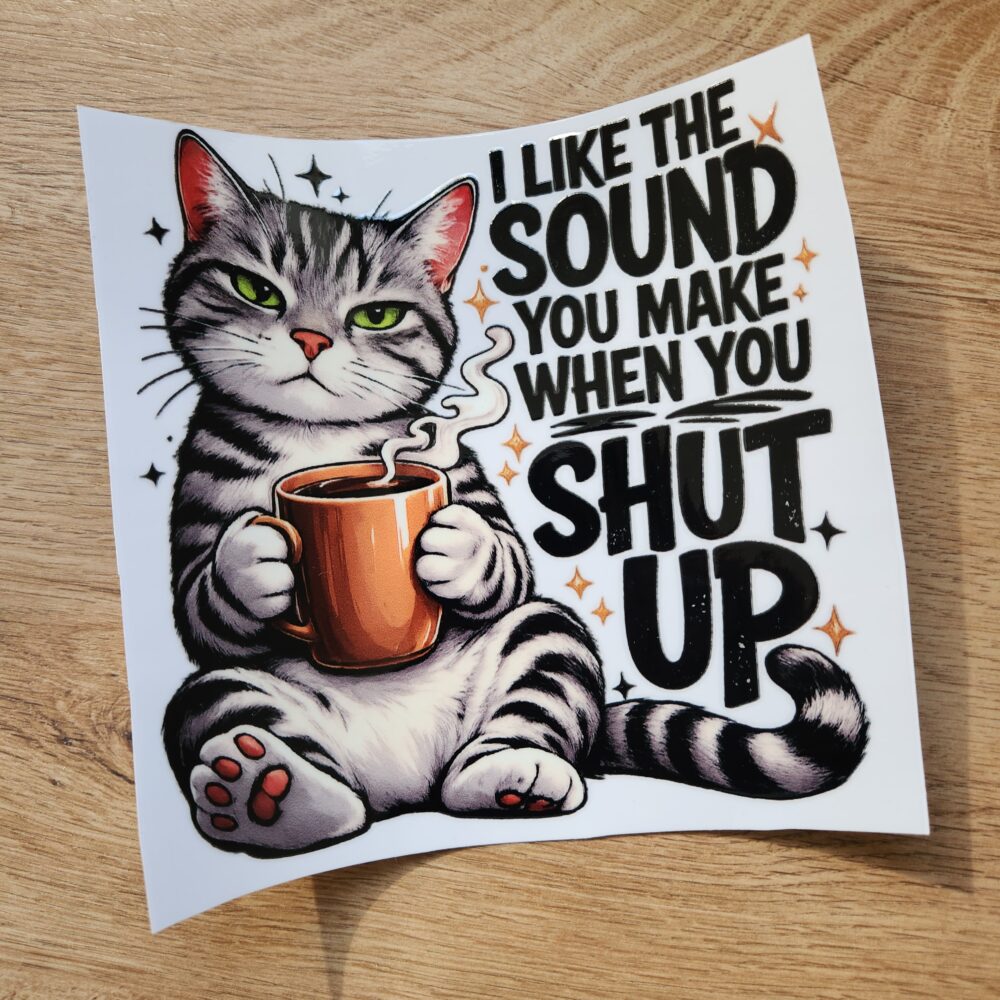 Sticker - Katze - 15cm