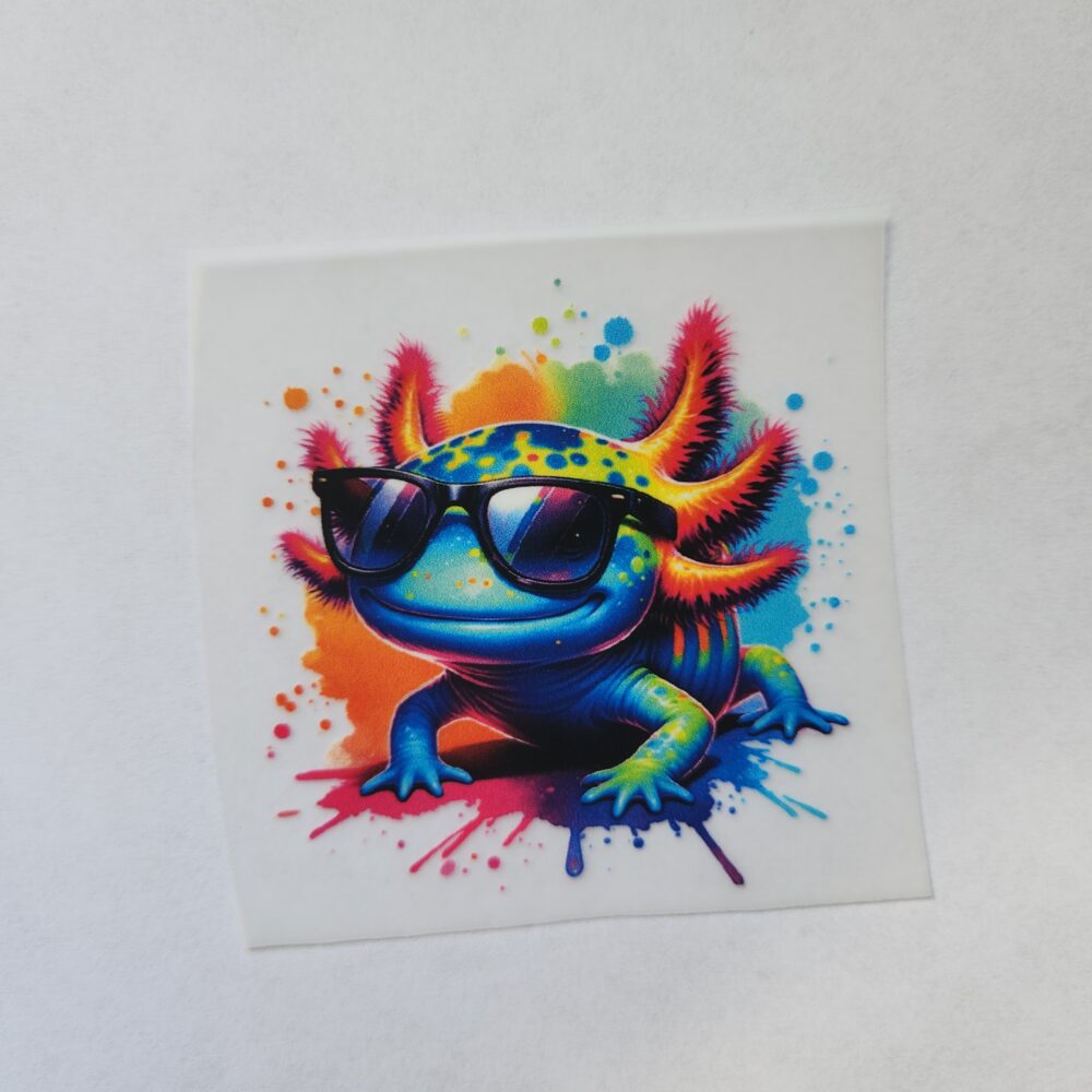 Bügelbild - Axolotl - 6cm