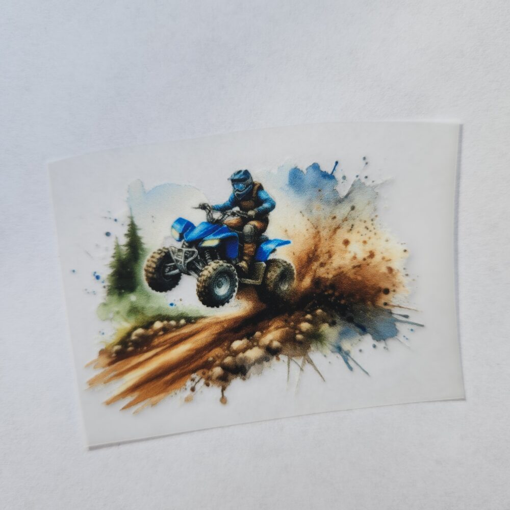 Bügelbild - Quad - 6cm