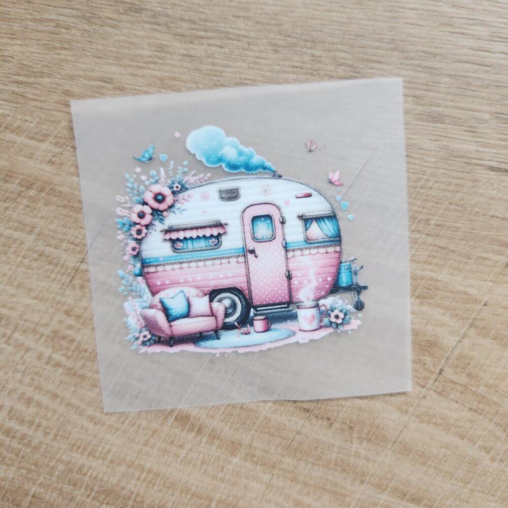 Bügelbild - Camper - 5cm