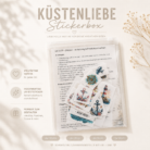 Küstenliebe Themenbox – 15 UV DTF Sticker | Maritim, Leuchtturm, Anker & Meer – DTF Bügelbild und UV DTF Sticker