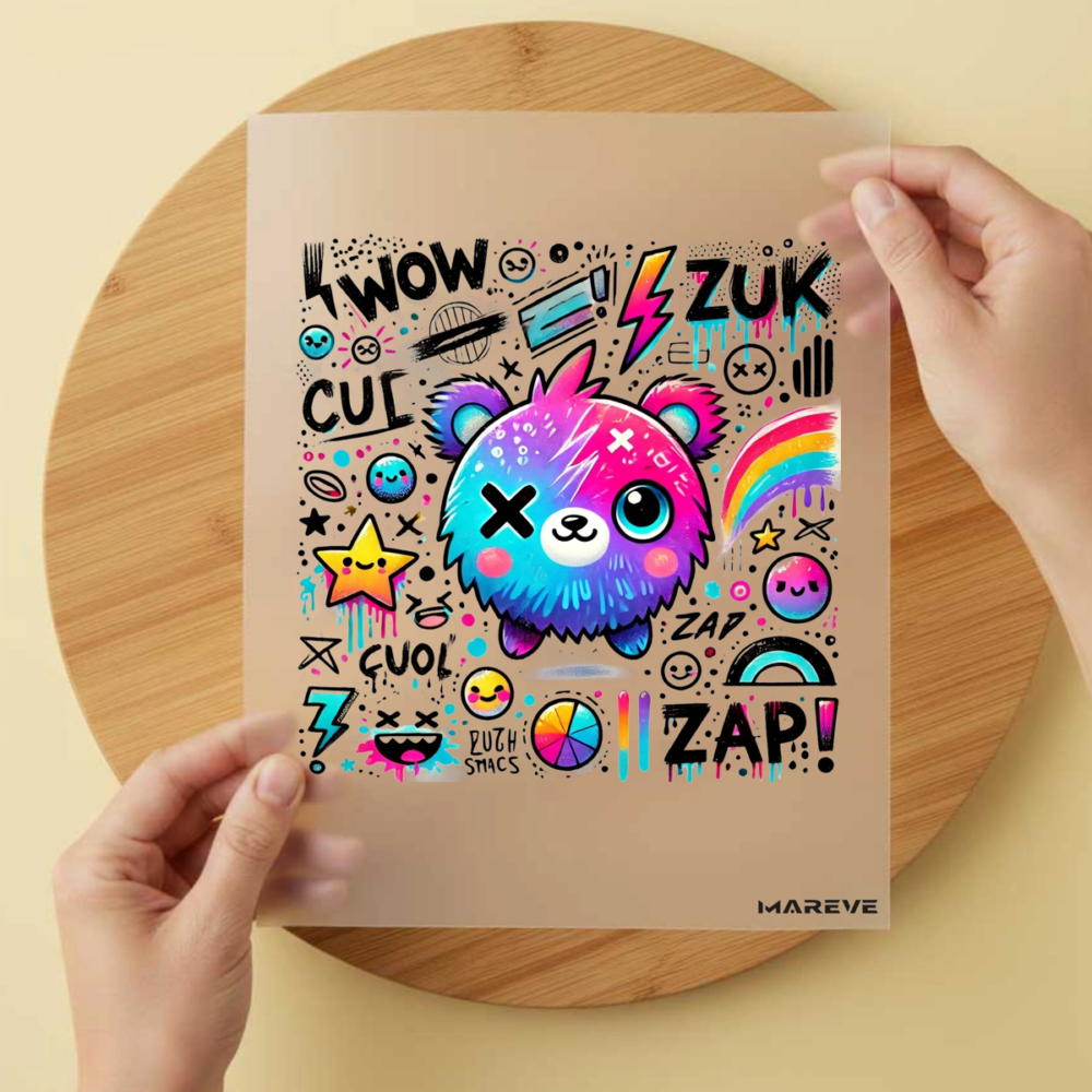 Bügelbild/Sticker Streatwear - Teddy – DTF Bügelbild und UV DTF Sticker