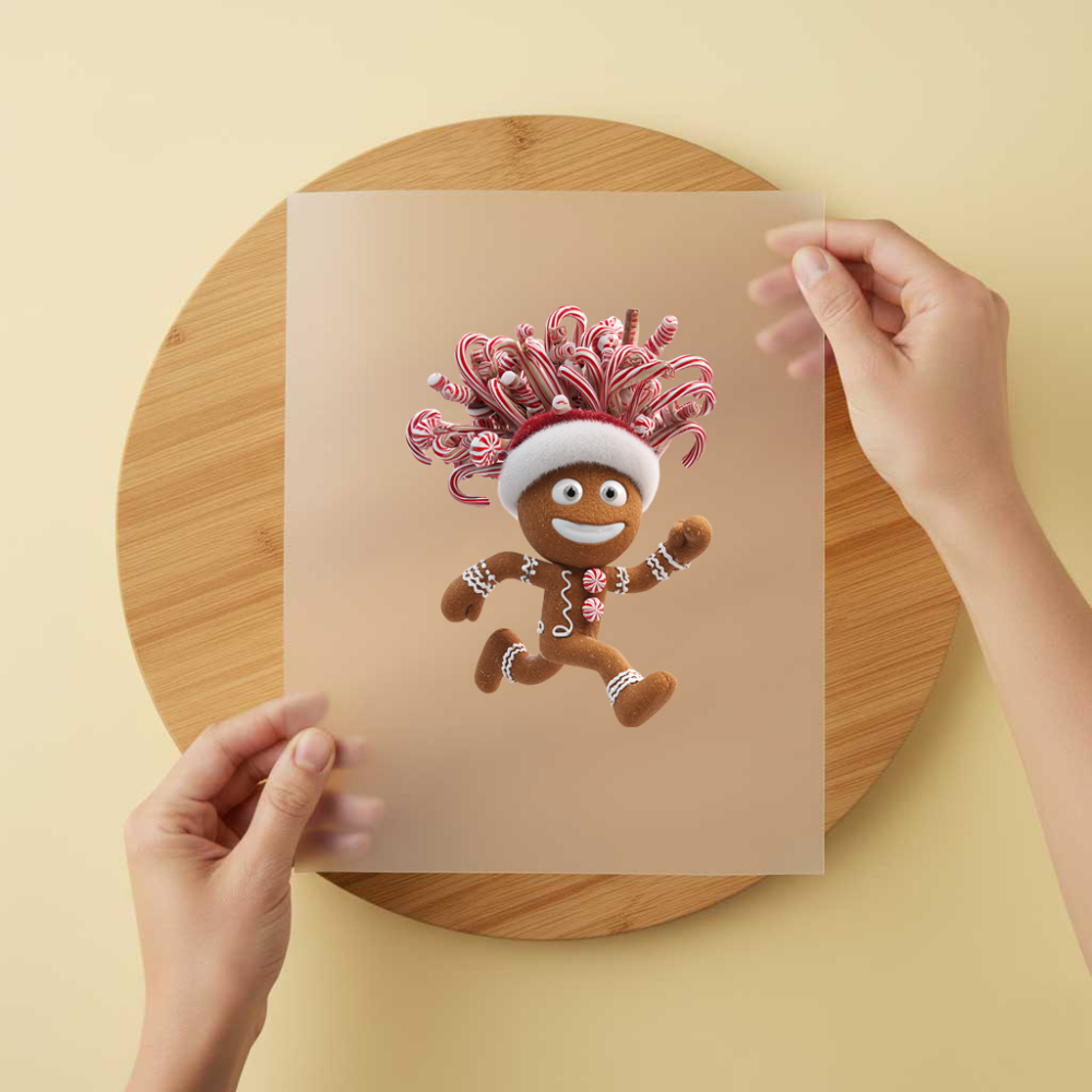 Bügelbild/Sticker Pfefferkuchenmann 2