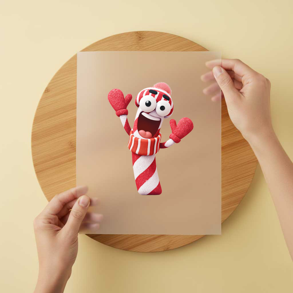 Bügelbild/Sticker Zuckerstange 3