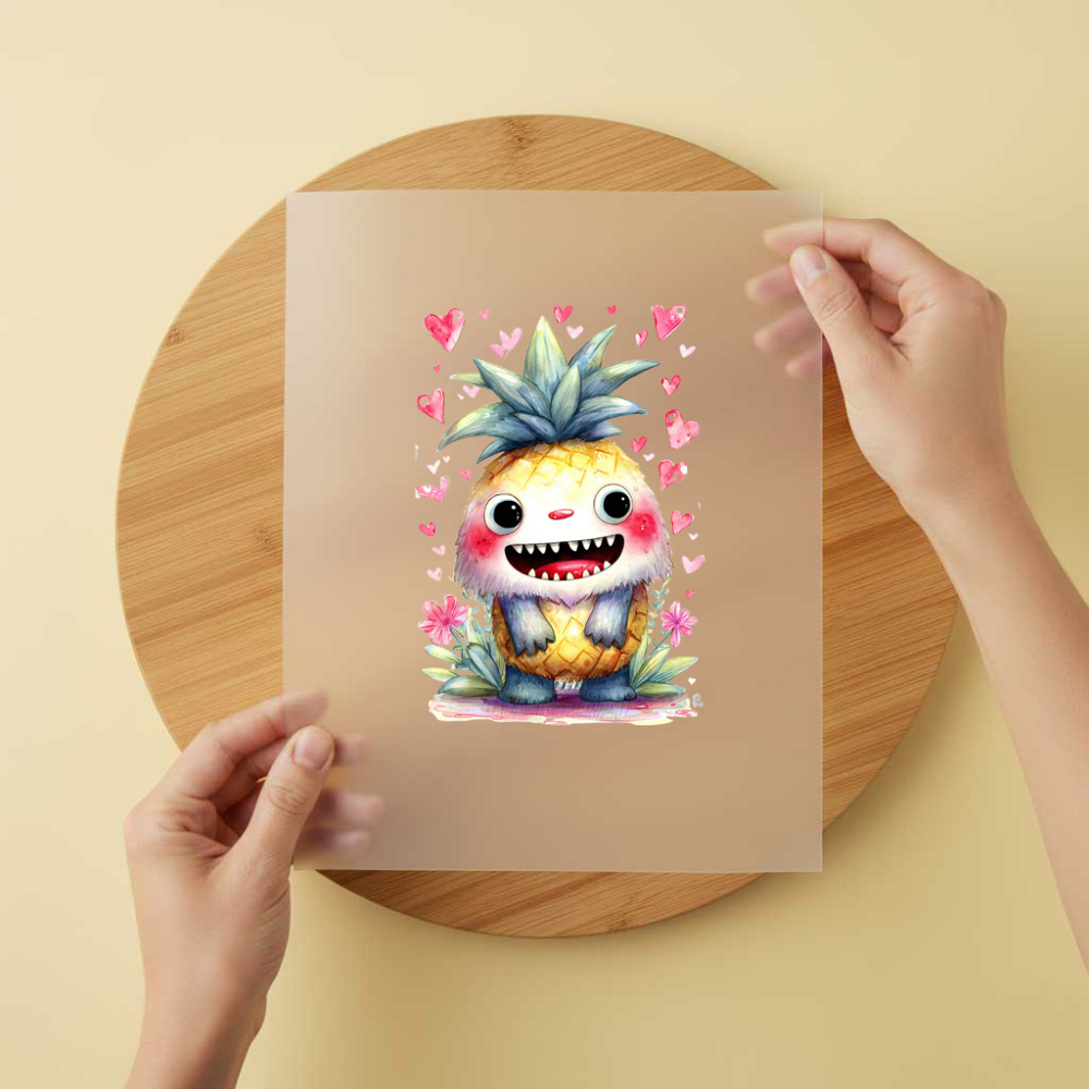 Bügelbild/Sticker Ananasmonster 2