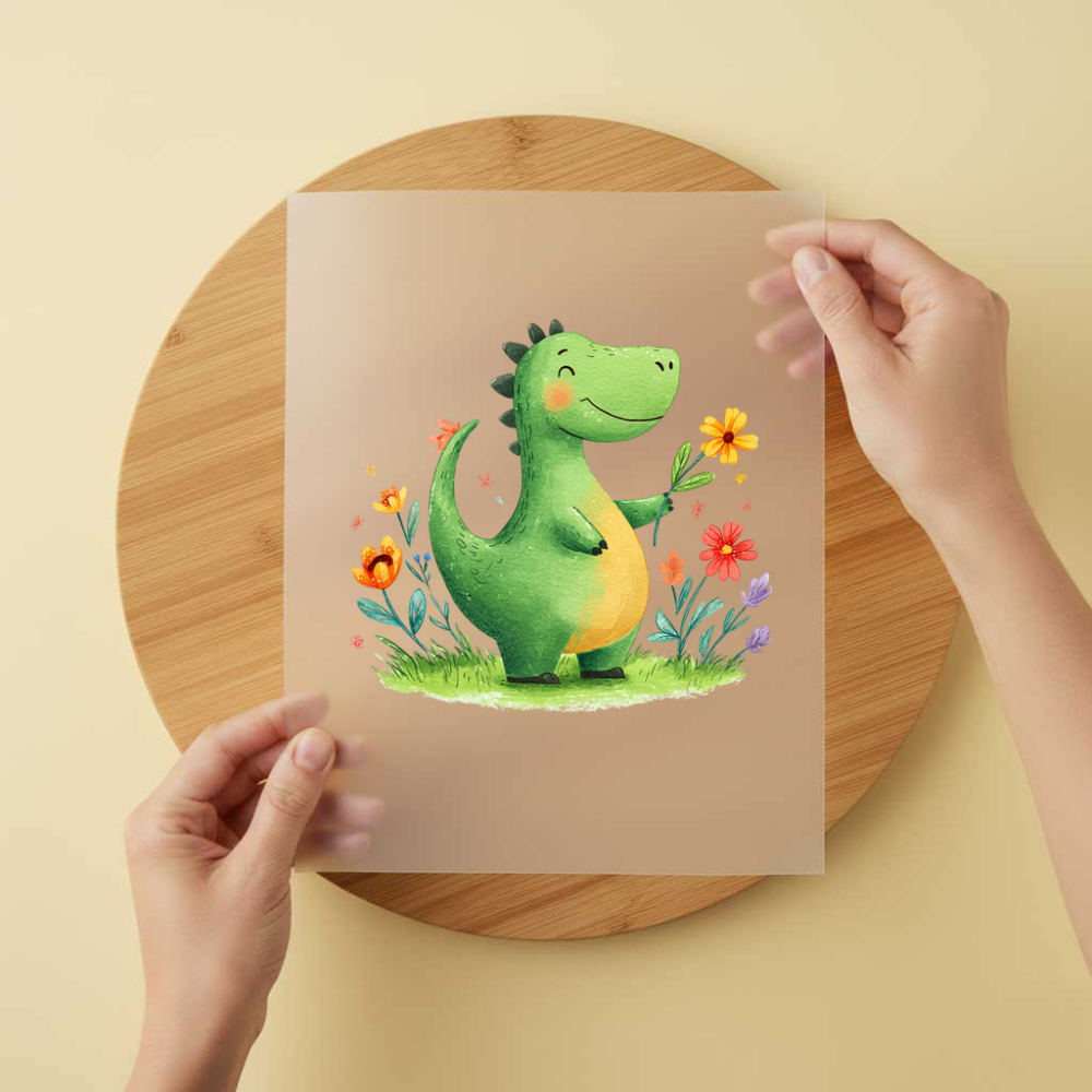 Bügelbild/Sticker Dinosaurier
