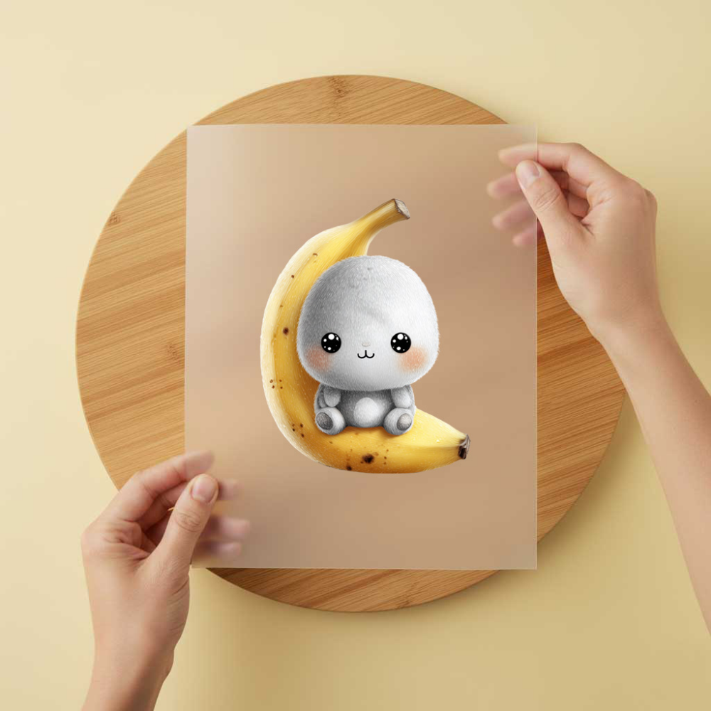 Bügelbild/Sticker Monster Banane