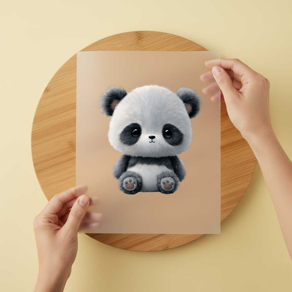 Bügelbild/Sticker Panda Baby 2