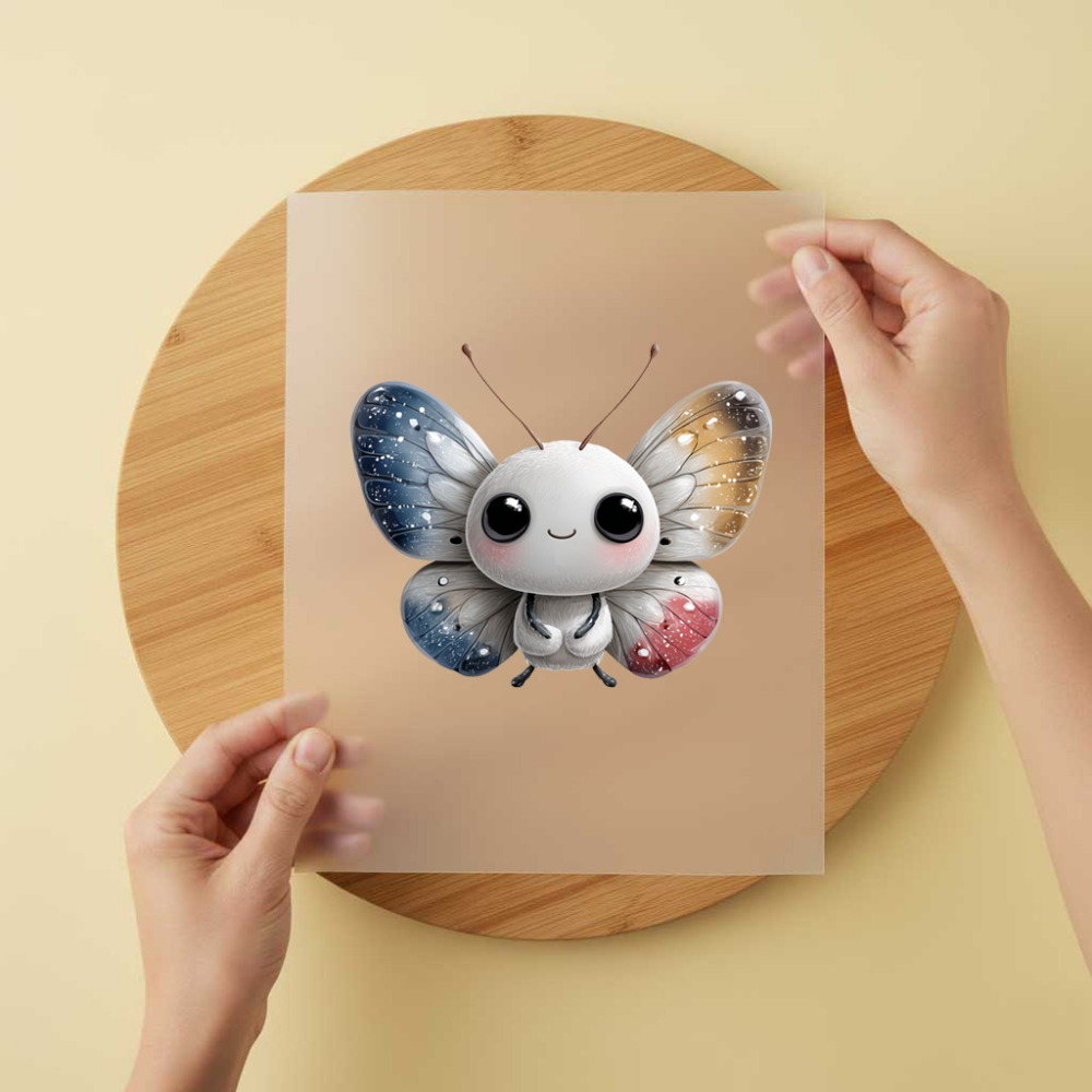 Bügelbild/Sticker Schmetterling Cute