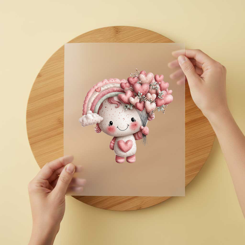Bügelbild/Sticker Wolkenmädchen