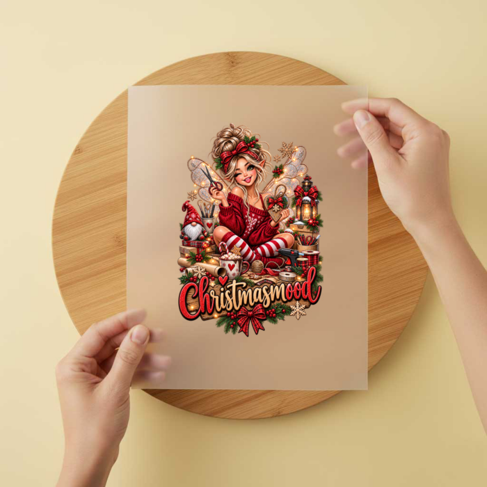 Bügelbild/Sticker Christmasmood – DTF Bügelbild und UV DTF Sticker